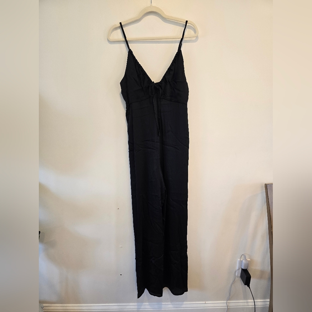 Wild Fable Black Sleeveless Jumpsuit Size Medium Nwt